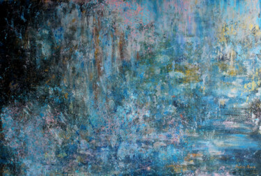 Pittura intitolato "Serenity" da Nadia Nova, Opera d'arte originale, Acrilico