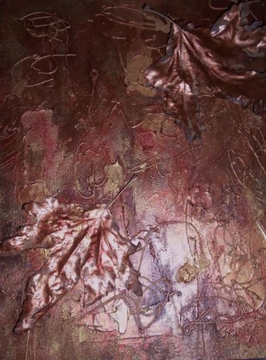 Pintura titulada "Otoño4" por Nadia  Bouzika, Obra de arte original