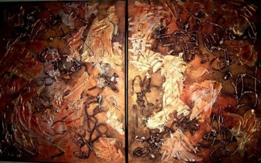 Pintura titulada "Otoño5" por Nadia  Bouzika, Obra de arte original