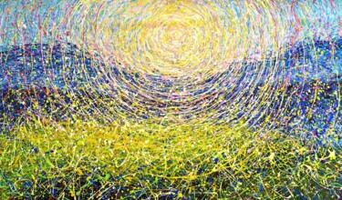 Malarstwo zatytułowany „Sunshine Original T…” autorstwa Nadiia Antoniuk, Oryginalna praca, Akryl