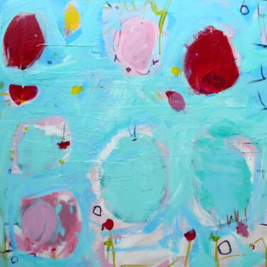 Schilderij getiteld "Vietavie 3" door Nadine De Klerk Wolters, Origineel Kunstwerk, Acryl