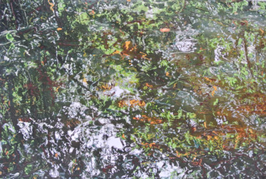 Painting titled "mangrove" by Nadine Flicourt (nafli), Original Artwork, Acrylic