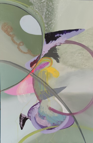 "L'equilibriste" başlıklı Tablo Nadine Goepp tarafından, Orijinal sanat, Akrilik