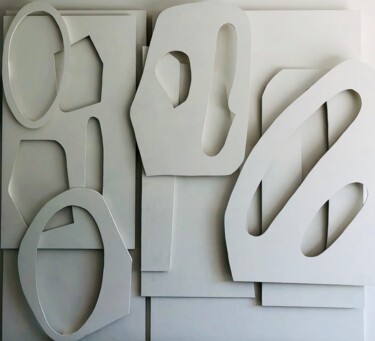 "Tableau Sculptural…" başlıklı Tablo Nadine Hardy tarafından, Orijinal sanat, Ahşap Ahşap Sedye çerçevesi üzerine monte edil…