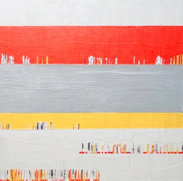 Malerei mit dem Titel "Passage Lumineux 21…" von Nadine Hardy, Original-Kunstwerk, Acryl