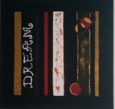 绘画 标题为“Rêve au temps du co…” 由Nadine Somoza, 原创艺术品, 丙烯