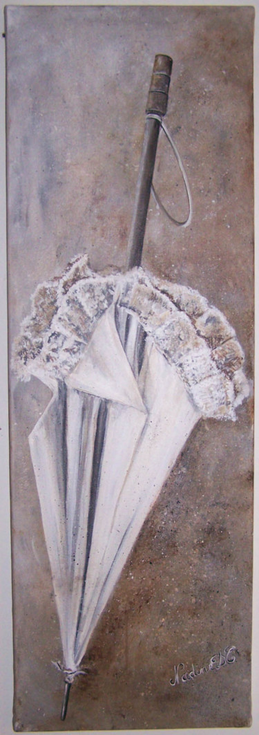 Malarstwo zatytułowany „ombrelle” autorstwa Nadine Coffinier, Oryginalna praca, Akryl