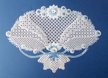 Artisanat intitulée "Eventail" par Nad-Ev, Œuvre d'art originale