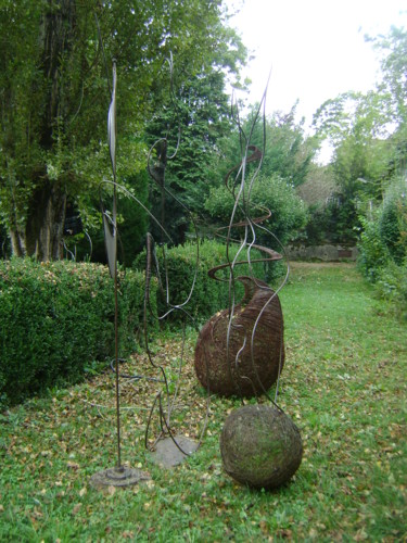 Фотография под названием ""jardin de sculptur…" - Nadine Trescartes (fildefériste), Подлинное произведение искусства