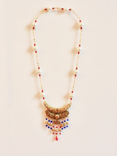 Design titled "Collier style ethni…" by Nadine Wandel, Original Artwork, Necklaces