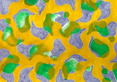 Shaping Lines Painting titled "Shaping Lines" by Nadja Tilke, Original Art, Acrylic