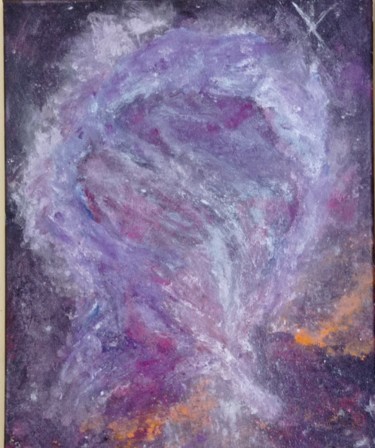 Peinture intitulée "Nébuleuse d'Orion" par Nadia Espi, Œuvre d'art originale, Acrylique