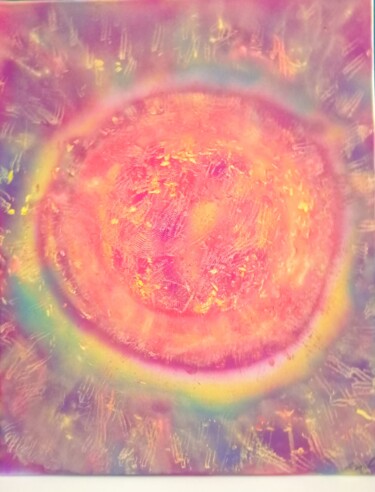 绘画 标题为“Tempête solaire..” 由Nadia Espi, 原创艺术品, 颜料
