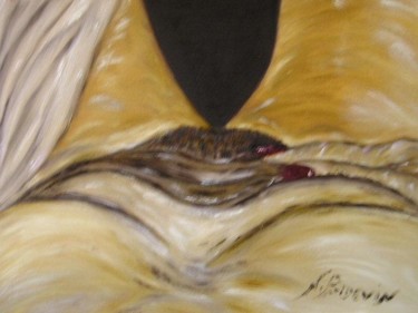 Peinture intitulée "Dunes" par Nadine Poidevin, Œuvre d'art originale