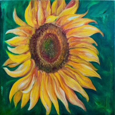 Pintura titulada "Solar inspiration" por Nadya Lem, Obra de arte original, Oleo