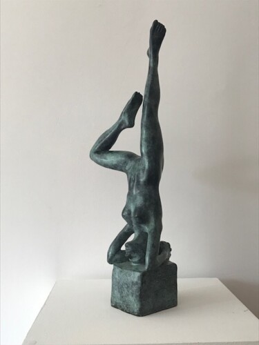 Escultura intitulada "Sirsana ou Pata ari…" por Nadya Louafi, Obras de arte originais, Bronze