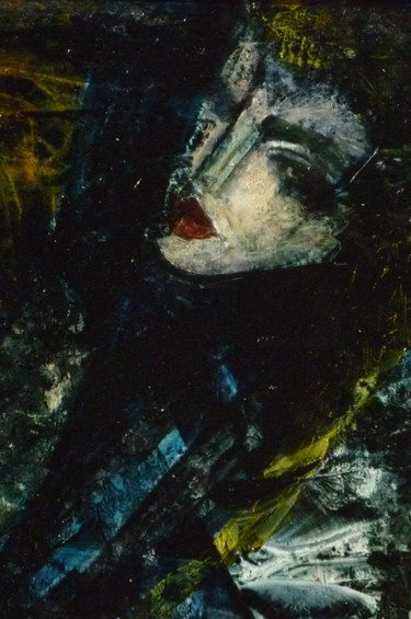 Painting titled "Reve" by Nadya C., Original Artwork, Oil