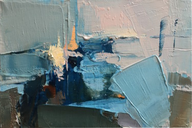 Картина под названием "palette-2." - Nadya Zhuravskaya, Подлинное произведение искусства, Масло