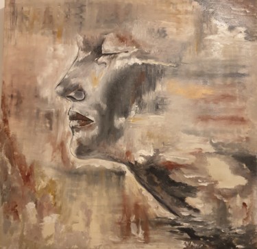 Peinture intitulée "Dreamer" par Melody Annie Kachani, Œuvre d'art originale, Huile