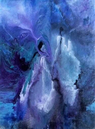 Peinture intitulée "Rêve" par Nahalah, Œuvre d'art originale, Acrylique