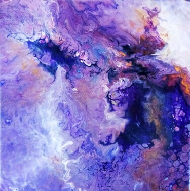 Peinture intitulée "Sans titre" par Nahalah, Œuvre d'art originale, Acrylique