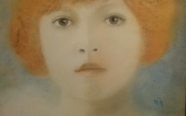 Dessin intitulée "RENDEZ-VOUS" par N   A    I   L   I, Œuvre d'art originale, Pastel