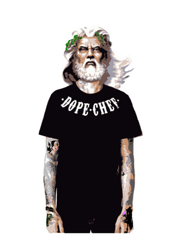 "dope cheff" başlıklı Dijital Sanat Naim Omak tarafından, Orijinal sanat, Kolaj