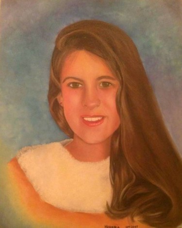 Pintura titulada "Menina II" por Sandra Regina Herrera, Obra de arte original, Oleo