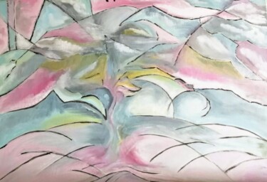 Pittura intitolato "Abstract Tree" da Najma Soonasra, Opera d'arte originale, Olio
