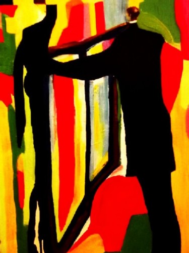 Peinture intitulée "Window" par Nami, Œuvre d'art originale, Huile