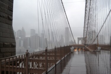 제목이 "Brooklyn Bridge 8"인 사진 Nana Plamadeala-Kiritchenko로, 원작, 조작되지 않은 사진
