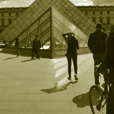 "le Louvre 11" başlıklı Fotoğraf Nana Plamadeala-Kiritchenko tarafından, Orijinal sanat, Fotoşoplu fotoğrafçılık