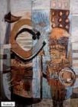 Pintura intitulada "tumba sipan" por Ñañake, Obras de arte originais