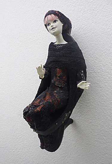 Скульптура под названием "Sainte Marie de la…" - Nancy Cardinal, Подлинное произведение искусства, Мультимедиа