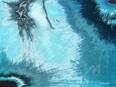 ABSTRACTION 22102121 Arte digital titulada "ABSTRACTION 22102121" por Nancy Lopez, Obra de arte original, Pintura Digital Montado en Bastidor sta…