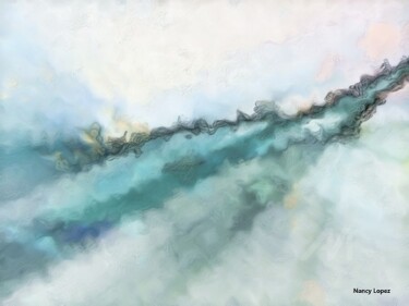 ABSTRACTION 251121 Arts numériques intitulée "ABSTRACTION 251121" par Nancy Lopez, Œuvre d'art originale, Peinture numérique Monté sur Châssis