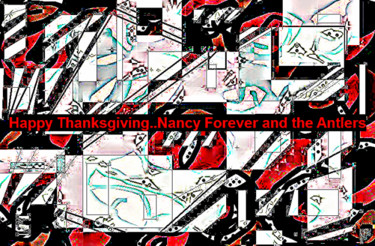 Painting titled "happy thanksgiving" by Nancy Forever, Original Artwork