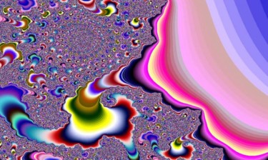 Digital Arts titled "psychedelic slower" by Nancy Forever, Original Artwork, Digital Painting