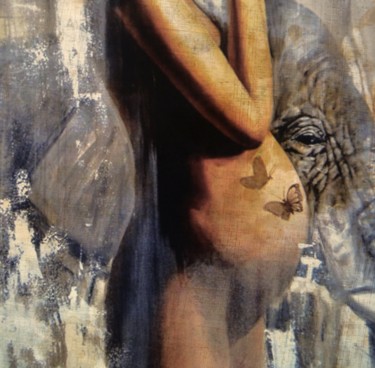 Pintura titulada "Dulce" por Nancy Torre, Obra de arte original, Oleo