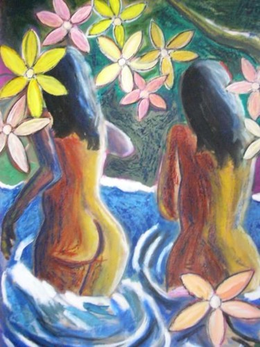 Pintura titulada "mujeres" por Fernando Millares Basadre, Obra de arte original