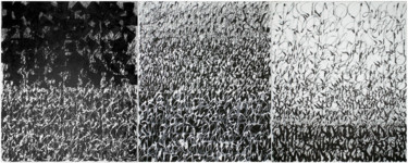 Peinture intitulée "Passage,  65 x 162…" par Nanmoulin, Œuvre d'art originale, Acrylique
