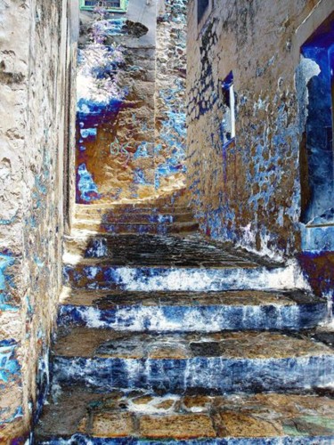Digital Arts titled "Stairs 6 Hydra Isla…" by Cris Orfescu, Original Artwork