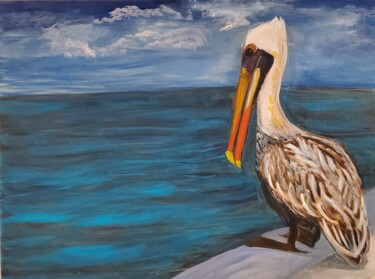 Painting titled "Serene Encounters" by Naomi Czupryna, Original Artwork, Oil