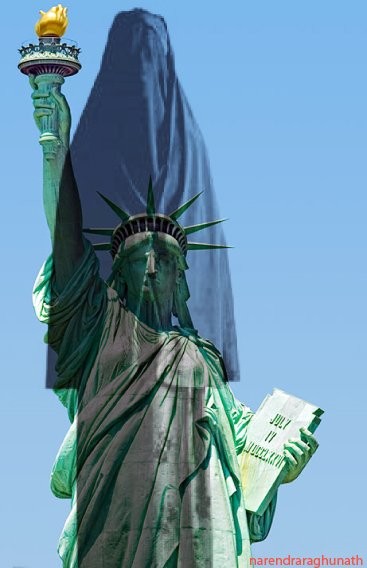 Photographie intitulée "Statue of liberty" par Narendraraghunath, Œuvre d'art originale