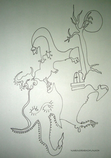 Drawing titled "D8.jpg" by Narendraraghunath, Original Artwork
