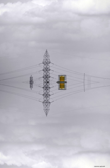 Photography titled "power-lines.jpg" by Narendraraghunath, Original Artwork