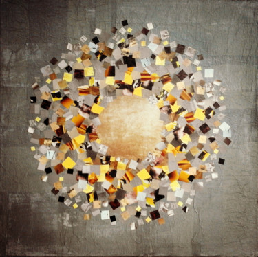 Collages intitulée "Aubade" par Nash, Œuvre d'art originale
