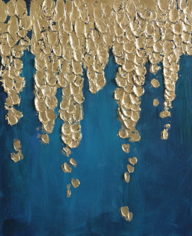 Картина под названием "грозди" - Anastasia Kolesnikova, Подлинное произведение искусства, Акрил