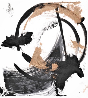 Pittura intitolato "Circles" da Anastasiya Dubov, Opera d'arte originale, Acrilico