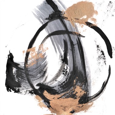 Pittura intitolato "Circles 2" da Anastasiya Dubov, Opera d'arte originale, Acrilico